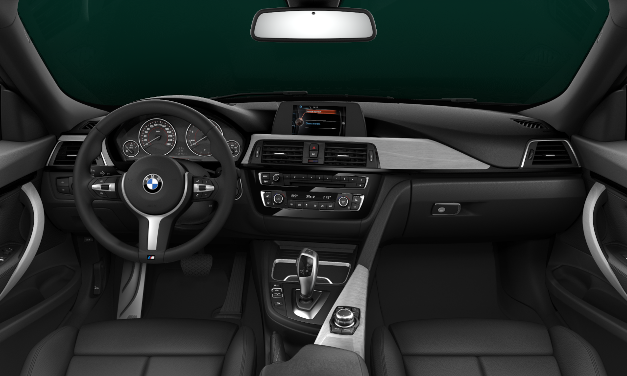 Interior of BMW 318d (F34 (MUE)), VIN WBA8T11040BF22617