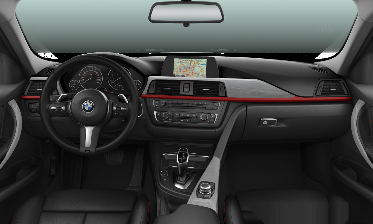 Interior of BMW 320d (F31), VIN WBA3K31000F677986