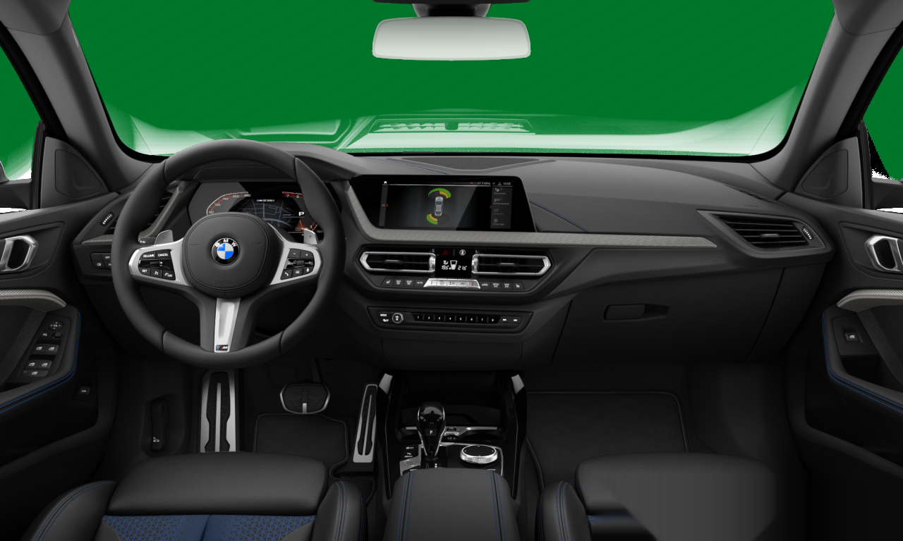 Interior of BMW M235i xDrive (F44), VIN WBA11AL0307M50166