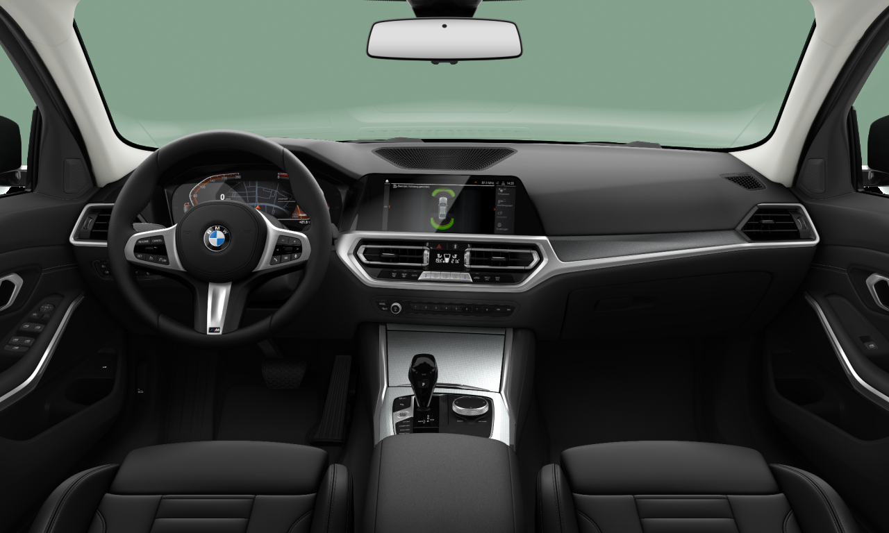 Interior of BMW 320d (G20), VIN WBA11DY090FM62290