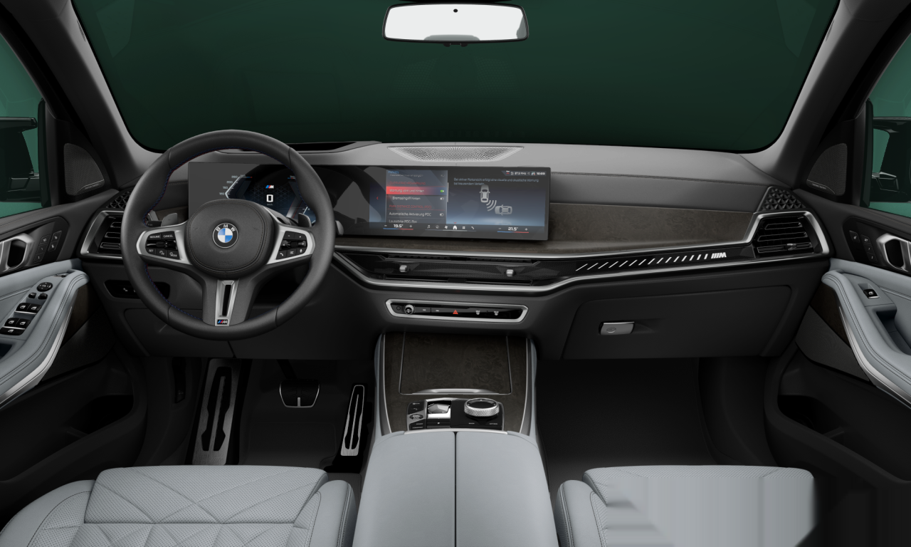 Interior of BMW X5 M60i xDrive (G05 (MUE)), VIN 5UX33EU08S9X28044