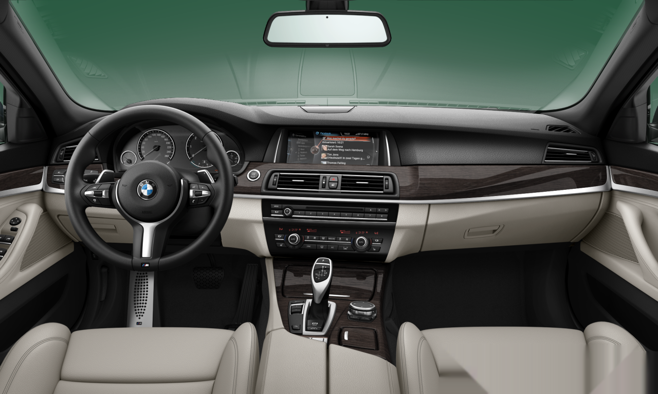 Interior of 2013 BMW 530d (F11 (MUE)), VIN WBA5K11010D297483