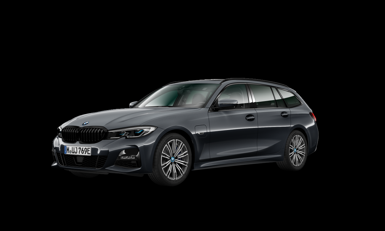 Exterior of 2021 BMW 330e xDrive (G21), VIN WBA6N71050FL76187