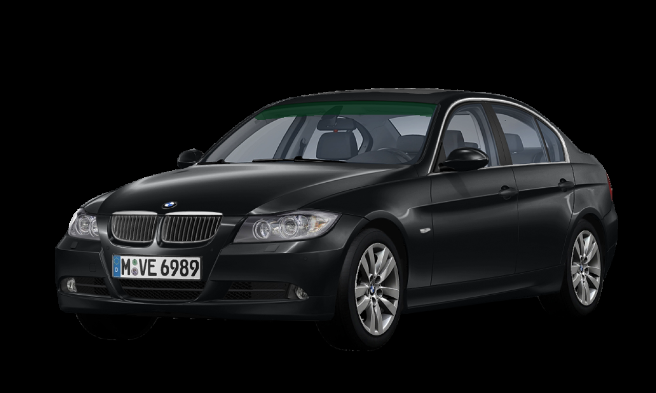 Exterior of BMW 330d (E90), VIN WBAVC91010F000096