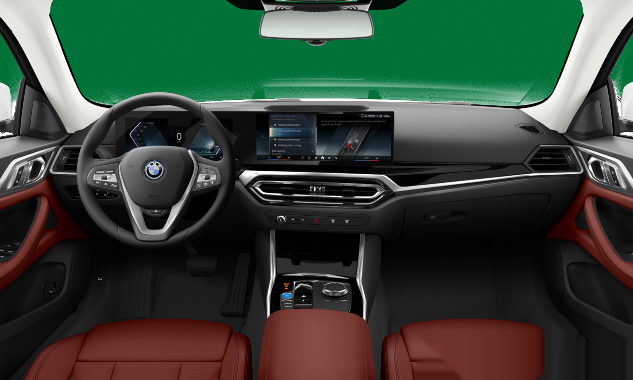 Interior of BMW i4 eDrive35 (G26), VIN WBY43AW03PFR27845