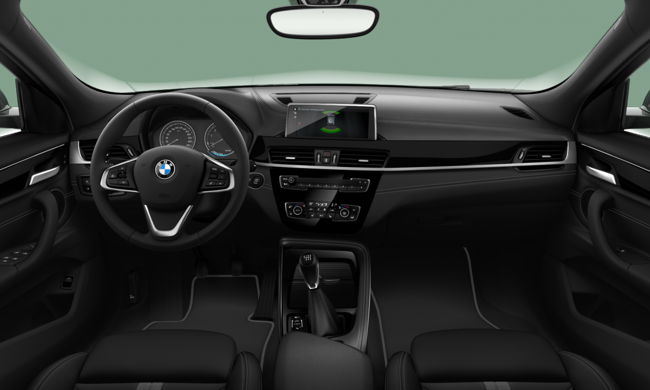 Interior of BMW X2 sDrive18i (F39), VIN WBAYH110505S23263