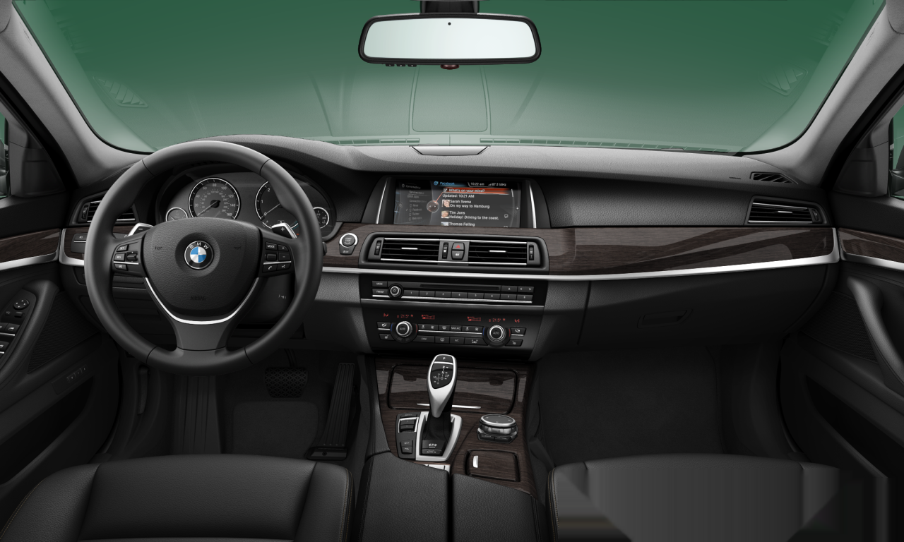 Interior of BMW 535d xDrive (F10 (MUE)), VIN WBAFV3C57ED685714