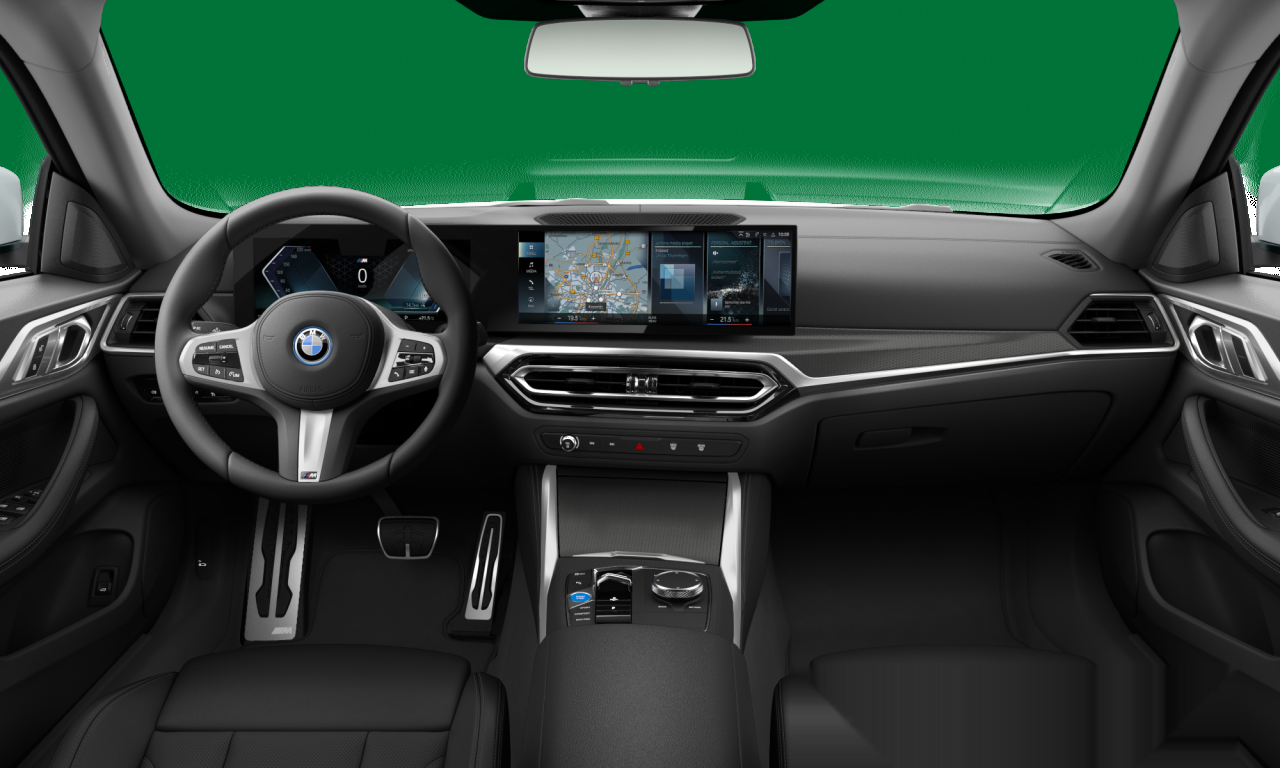 Interior of 2023 BMW i4 eDrive40 (G26), VIN WBY71AW08RFR22176