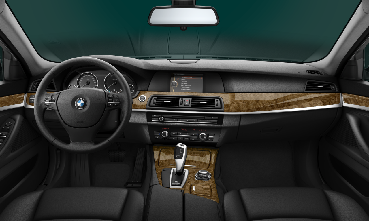 Interior of BMW 523i (F10), VIN WBAFS11060C522250