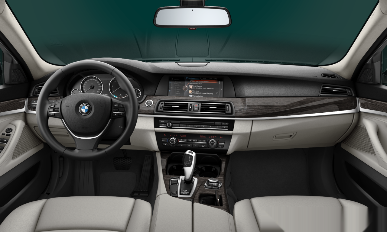 Interior of BMW 520d (F11), VIN WBAMX11050DY17178