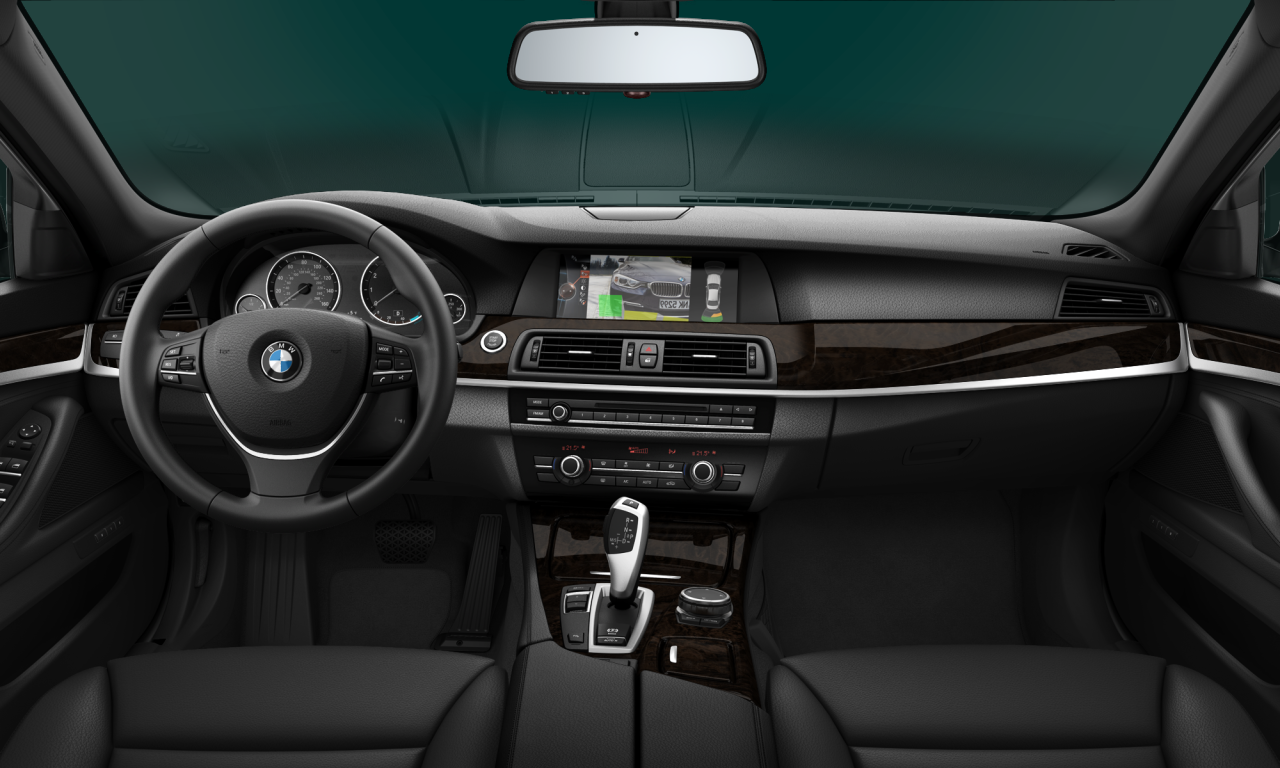 Interior of BMW 535i (F10), VIN WBAFR7C55CC808005