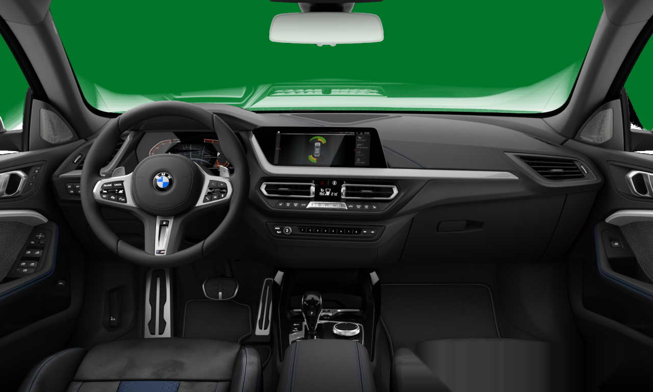 Interior of BMW 220d xDrive (F44), VIN WBA71AM0607J08798