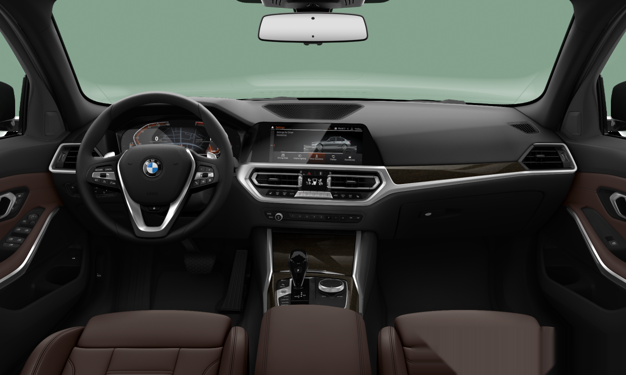 Interior of BMW 330i xDrive (G20), VIN WBA5R7C5XKFH15458