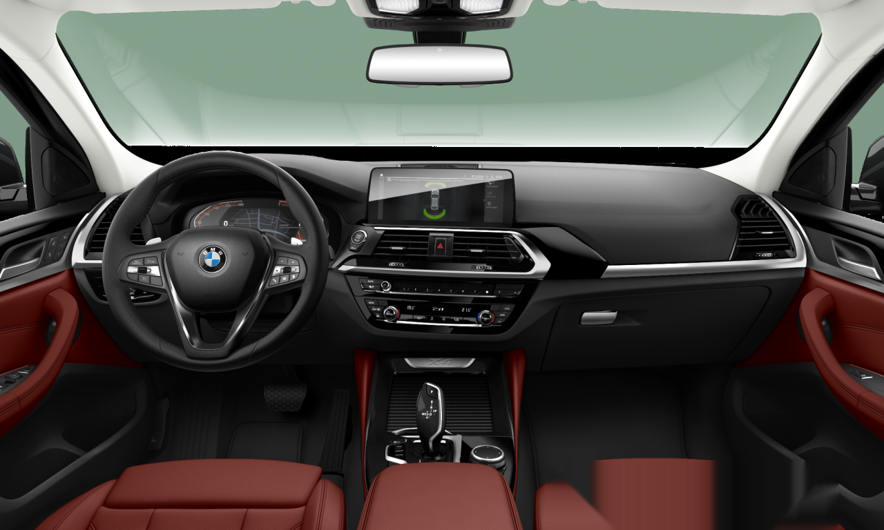 Interior of BMW X4 xDrive30i (G02), VIN WBA2V1105M9H25237