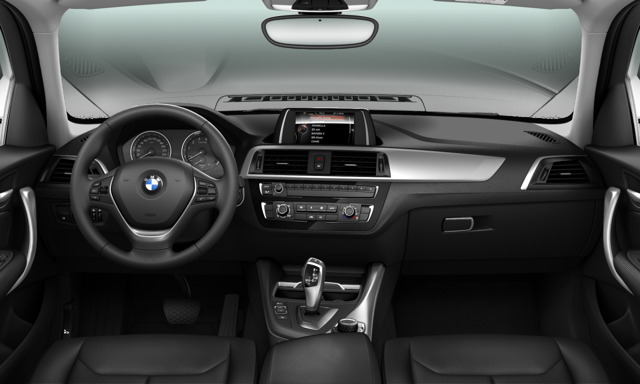Interior of BMW 120i (F20 (MUE)), VIN WBA1S1A04K5H28929