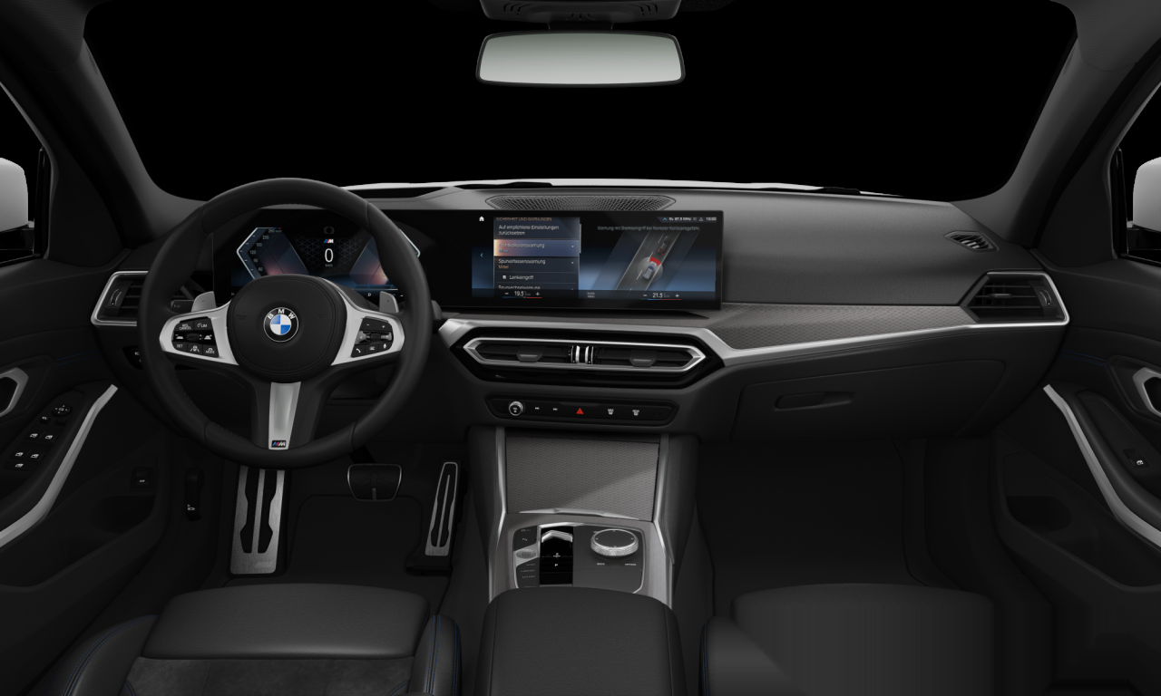 Interior of BMW 320d (G21 (MUE)), VIN WBA21FZ080FP77404