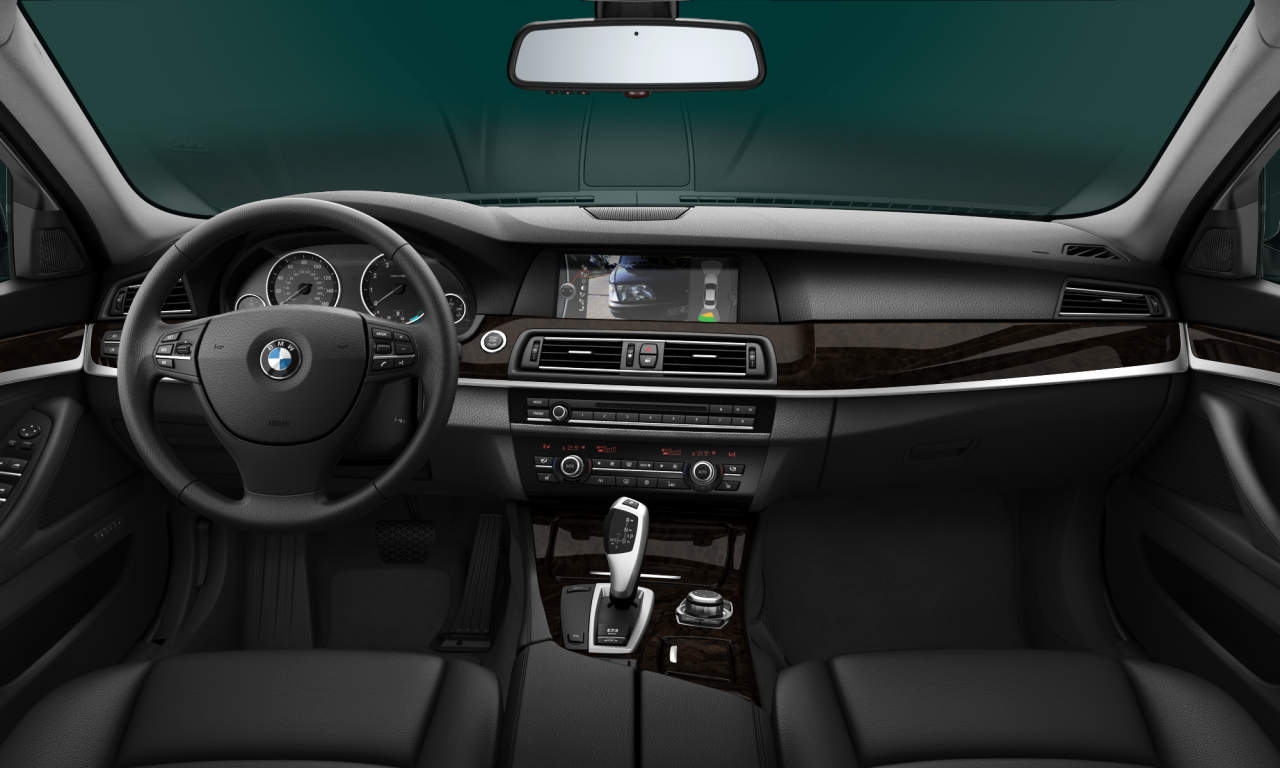 Interior of BMW 528i (F10), VIN WBAFR1C56BC747954