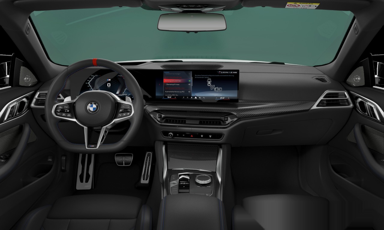 Interior of BMW M440i xDrive (G23 (MUE)), VIN WBA61FP070CV36133