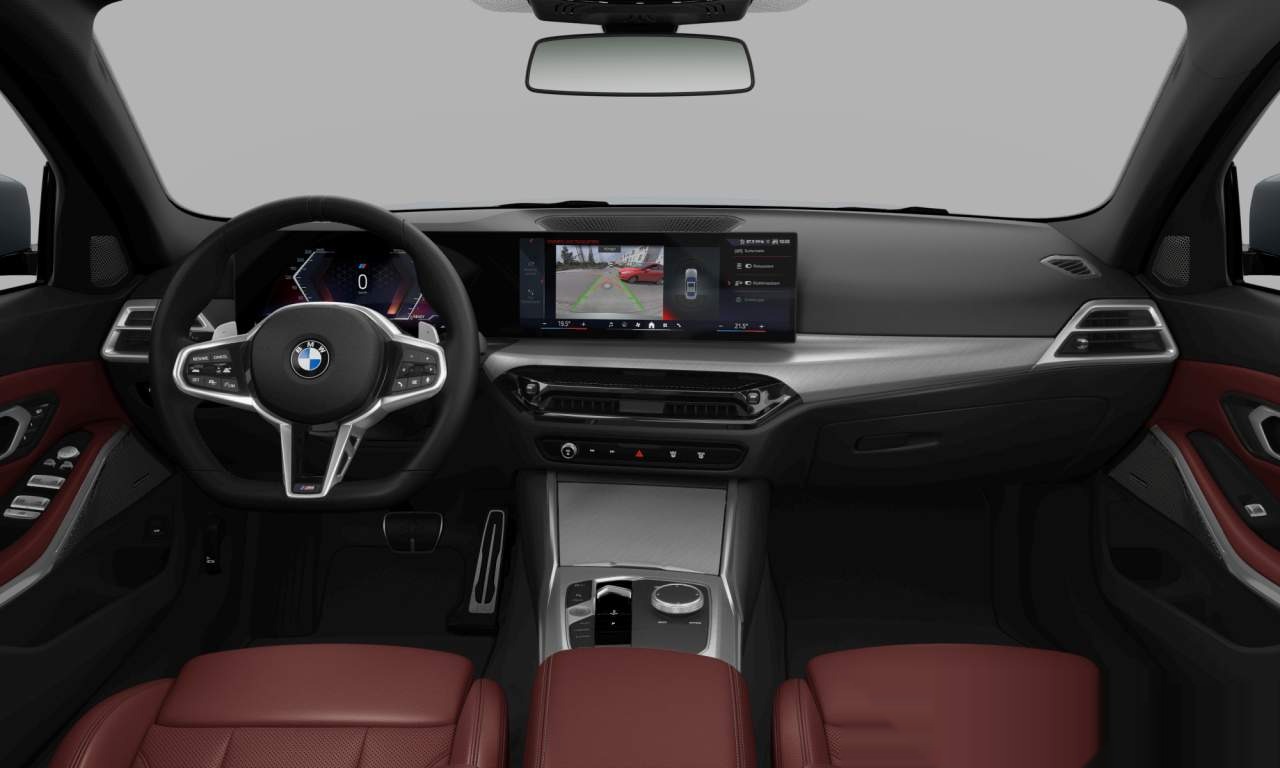Interior of 2025 BMW 320i (Sedan (4 Doors)), VIN WBA51FS06TFV54595