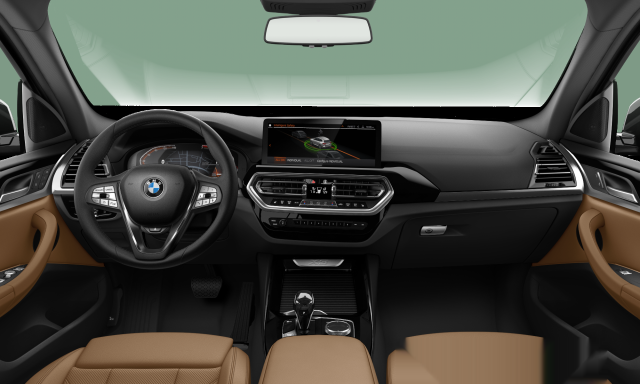 Interior of BMW X3 sDrive30i (G01 (MUE)), VIN 5UX43DP01N9L21181