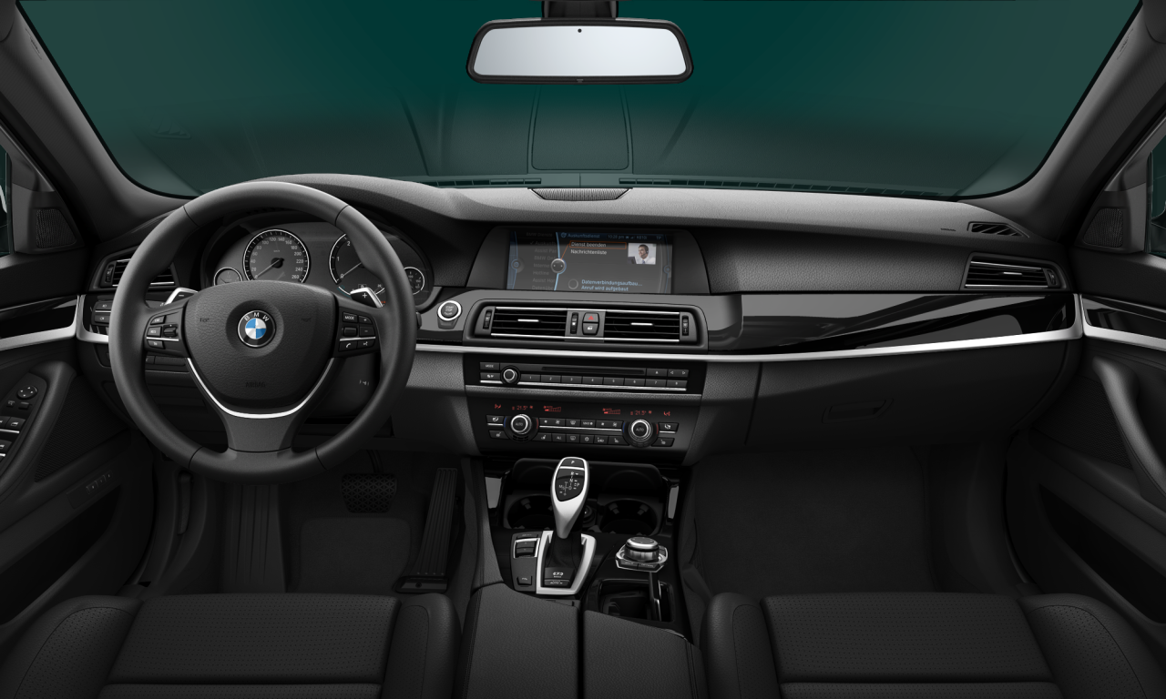 Interior of BMW 530d (F11), VIN WBAMX51050C312920