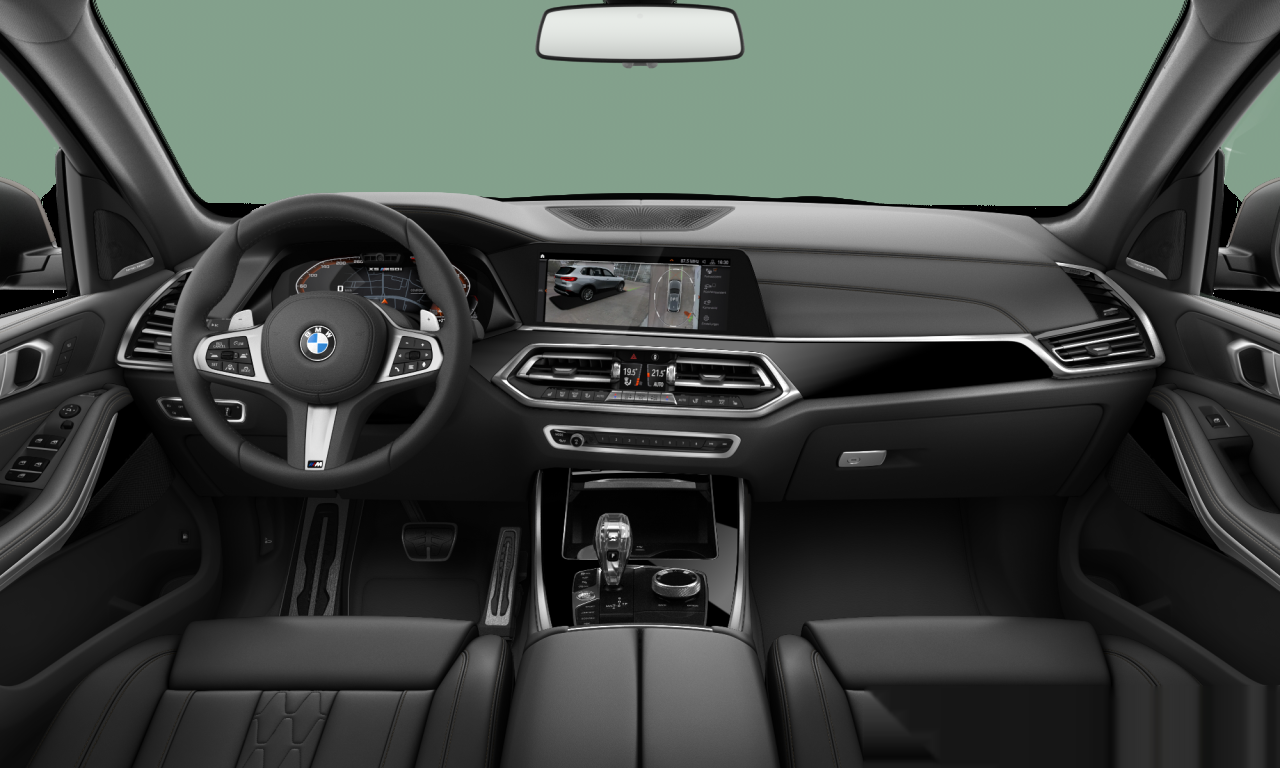 Interior of BMW X5 M50i (G05), VIN WBAJU420309K88621