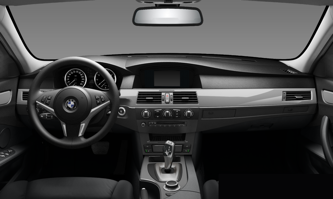 Interior of BMW 530i (E60 (MUE)), VIN WBAND71090CS87867