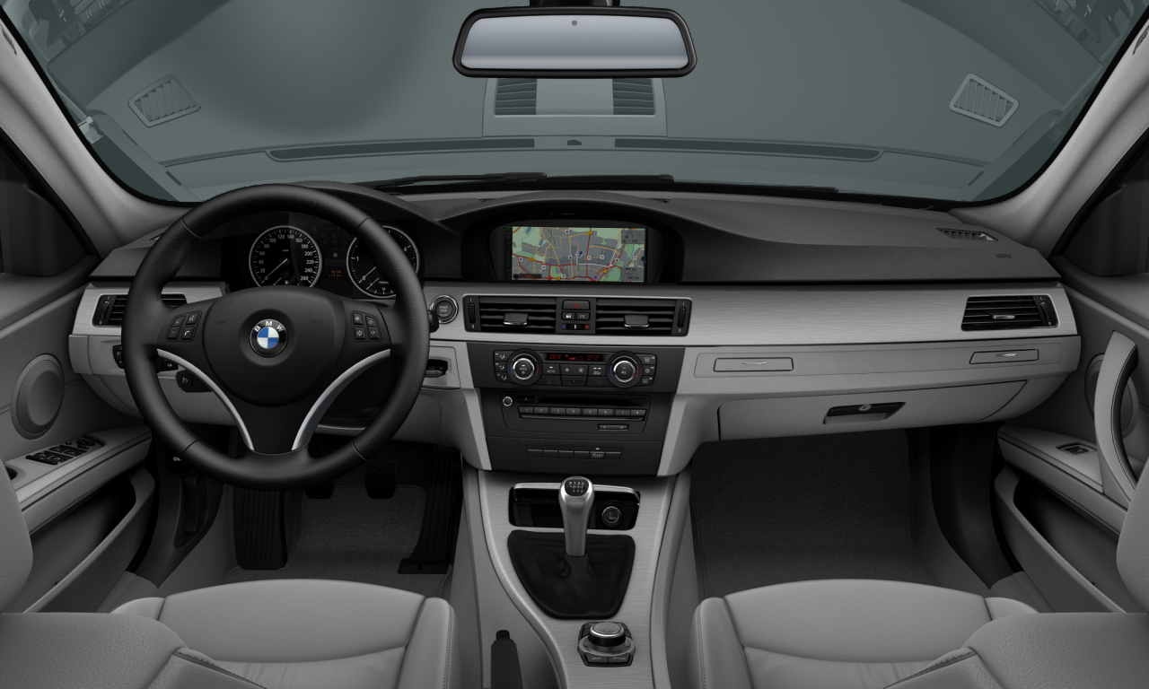 Interior of BMW 316d (E90 (MUE)), VIN WBAPR51010A892346