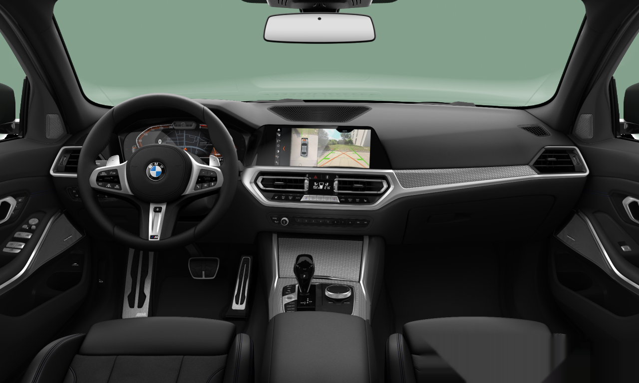 Interior of BMW 320d xDrive (G20), VIN WBA5V7102MFL16885