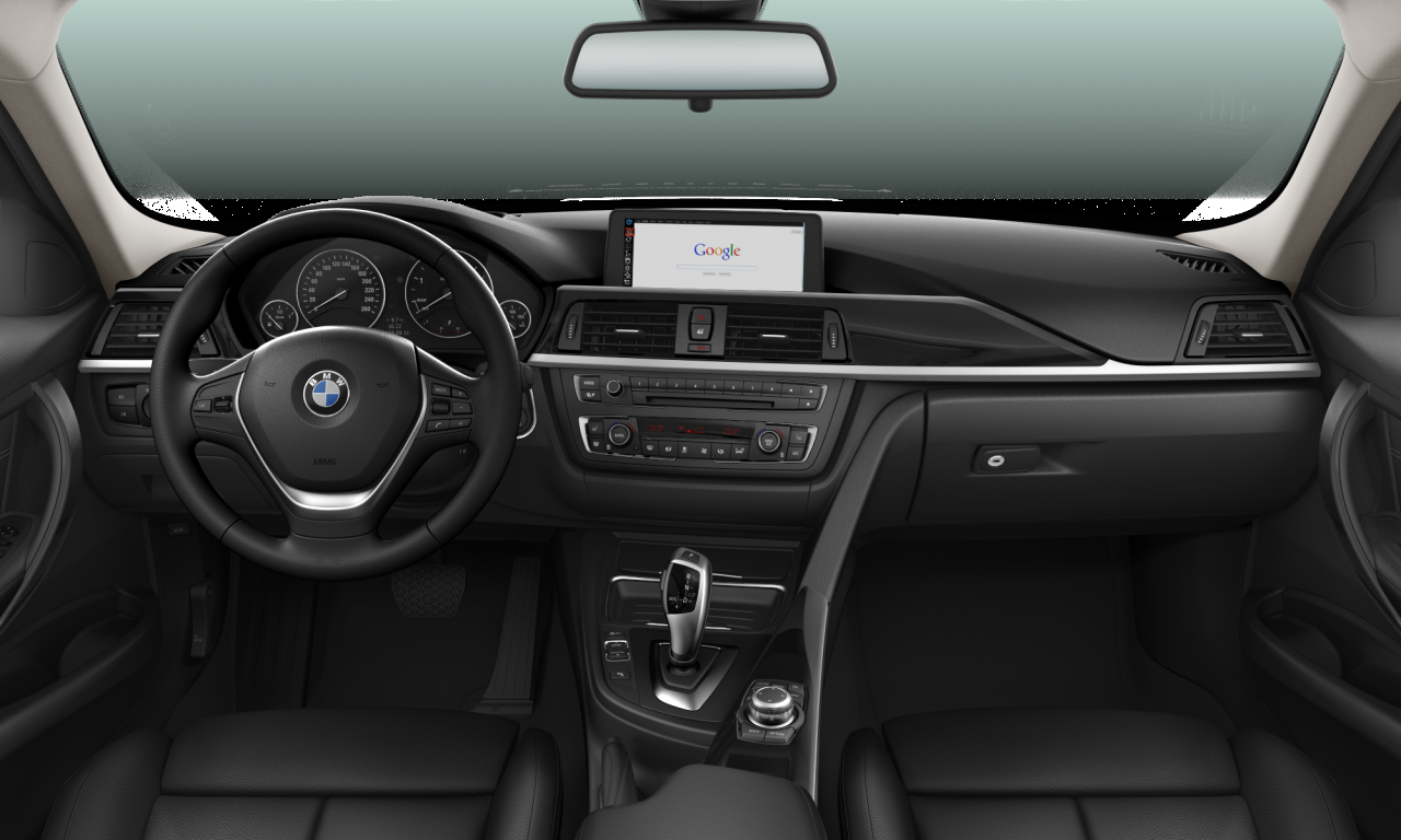 Interior of BMW 320d (F31), VIN WBA3K31000F659228