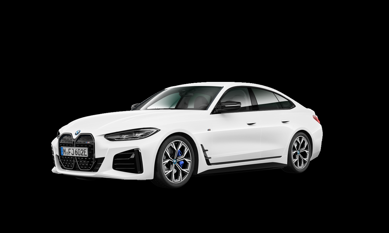 Exterior of BMW i4 M50 (G26), VIN WBY31AW080FR20834
