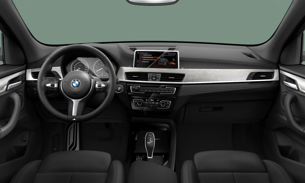 Interior of BMW X1 sDrive18i (F48 (MUE)), VIN WBA32AA0205V32541