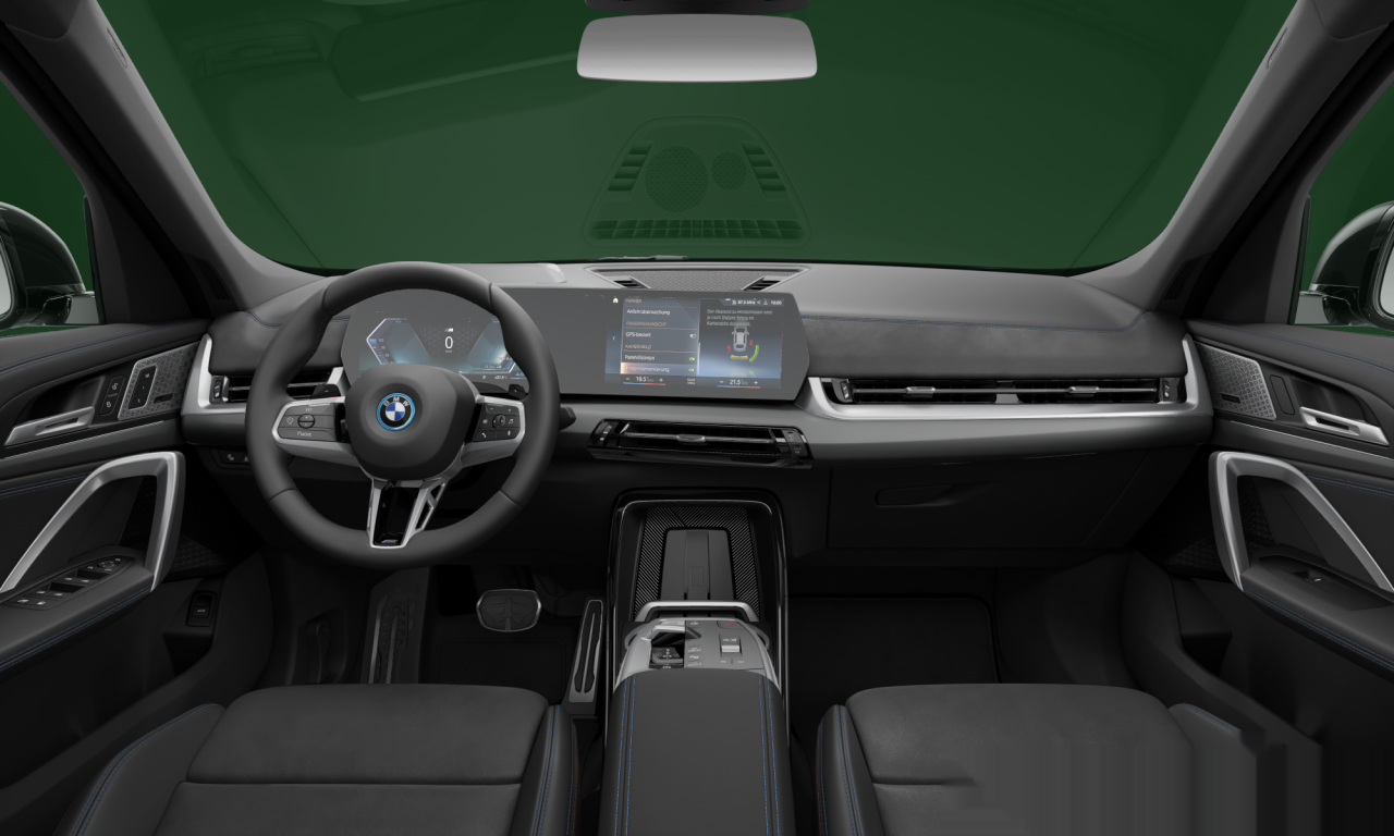 Interior of 2023 BMW X1 xDrive25e (U11), VIN WBA21EF0905W74853