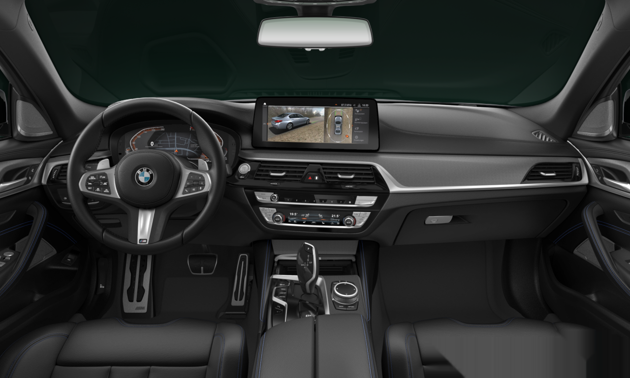 Interior of BMW 520i (G30 (MUE)), VIN WBA31BH04PCN73905