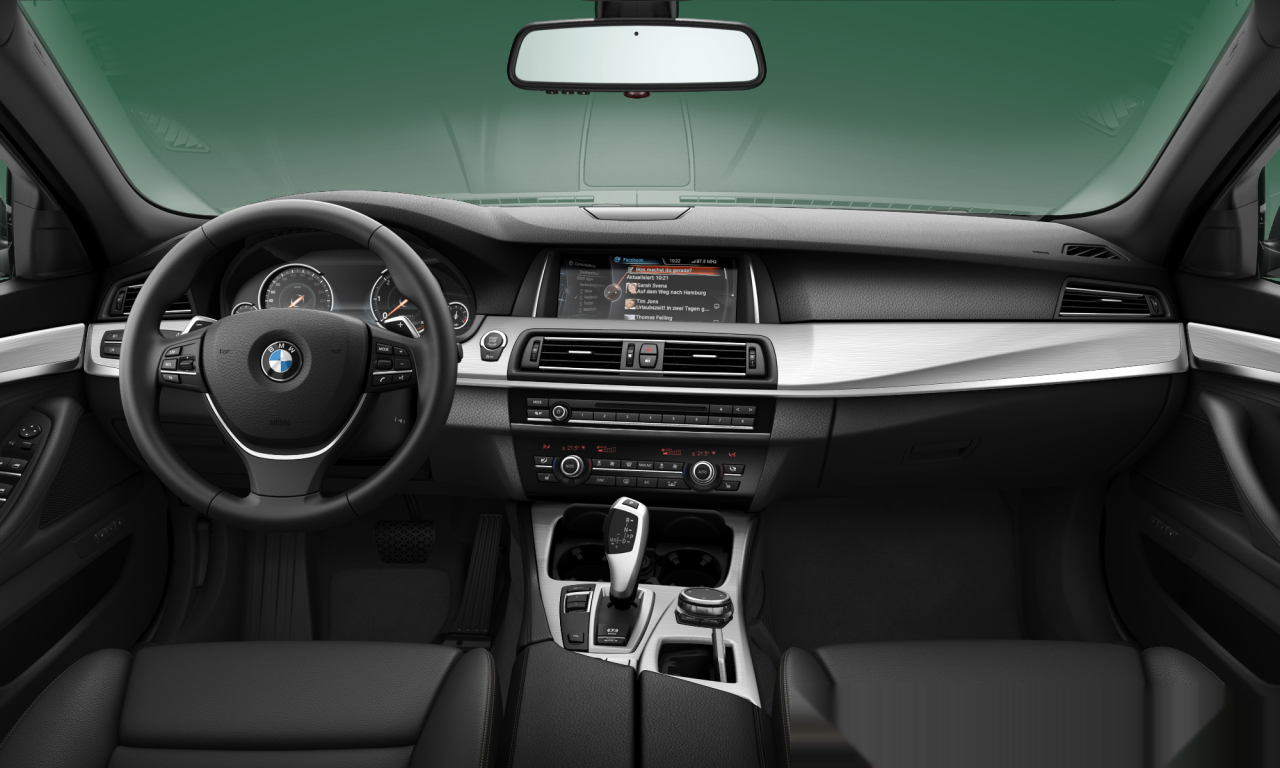 Interior of BMW 520d (F11 (MUE)), VIN WBA5J31000D071191