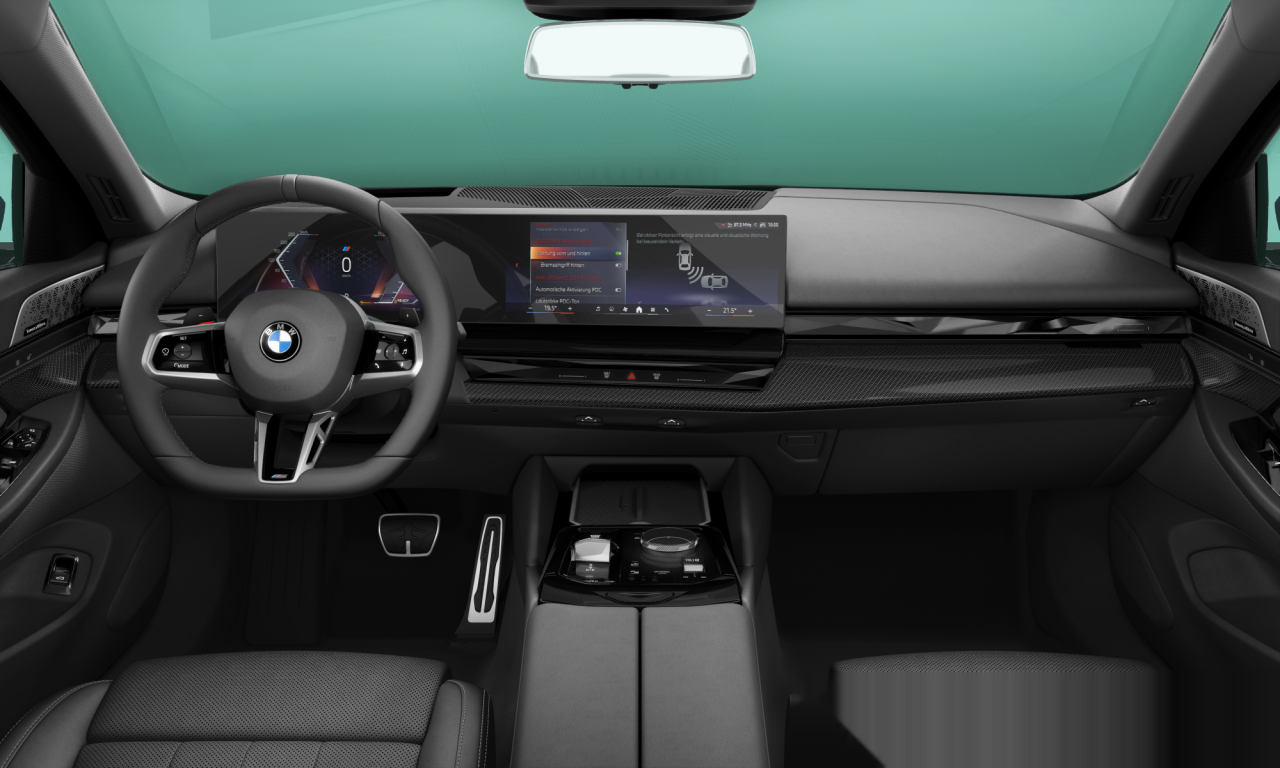 Interior of BMW 540d xDrive (G60), VIN WBA31FL0X0CV49127