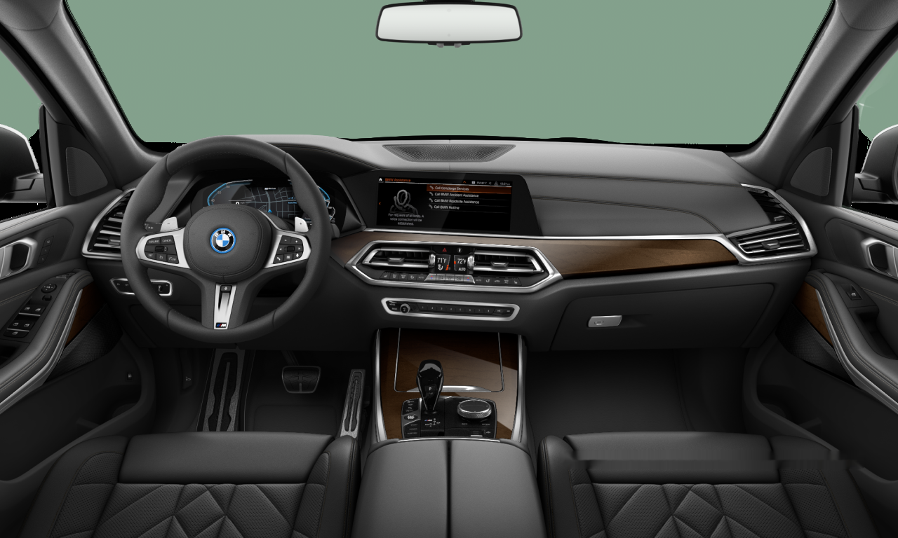 Interior of 2022 BMW X5 xDrive45e (G05), VIN 5UXTA6C00P9N45984