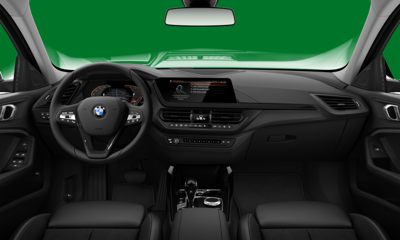 Interior of BMW 118i (F40), VIN WBA7K310507N04217