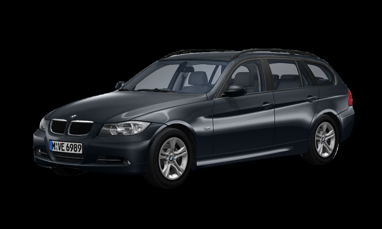 Exterior of BMW 318d (E91), VIN WBAVW11040A275659