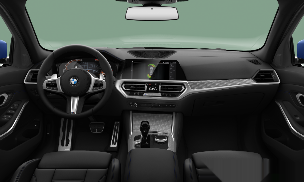 Interior of BMW 320d (G20), VIN WBA5V52000FJ68782