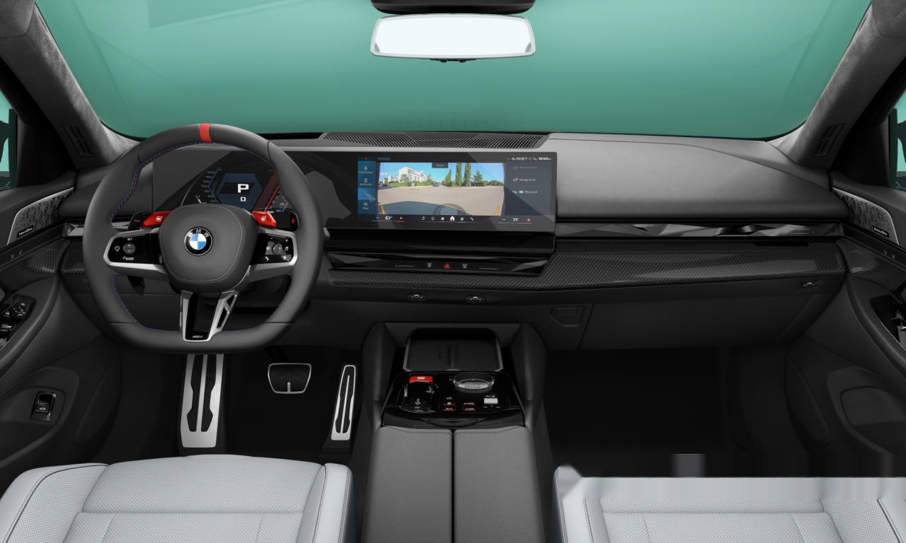 Interior of BMW M5 (G99), VIN WBS83GV0XVCY26073
