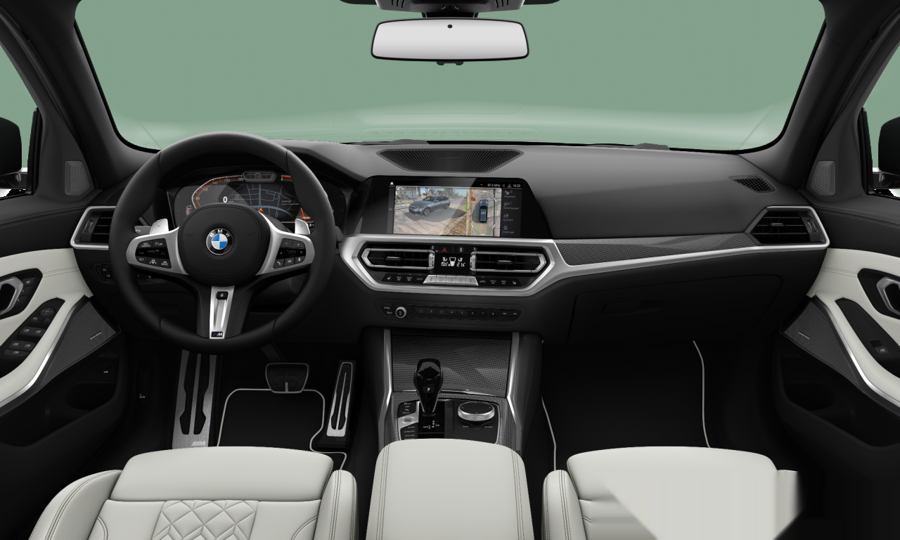 Interior of BMW 330d xDrive (G21), VIN WBA6M11080FK26526