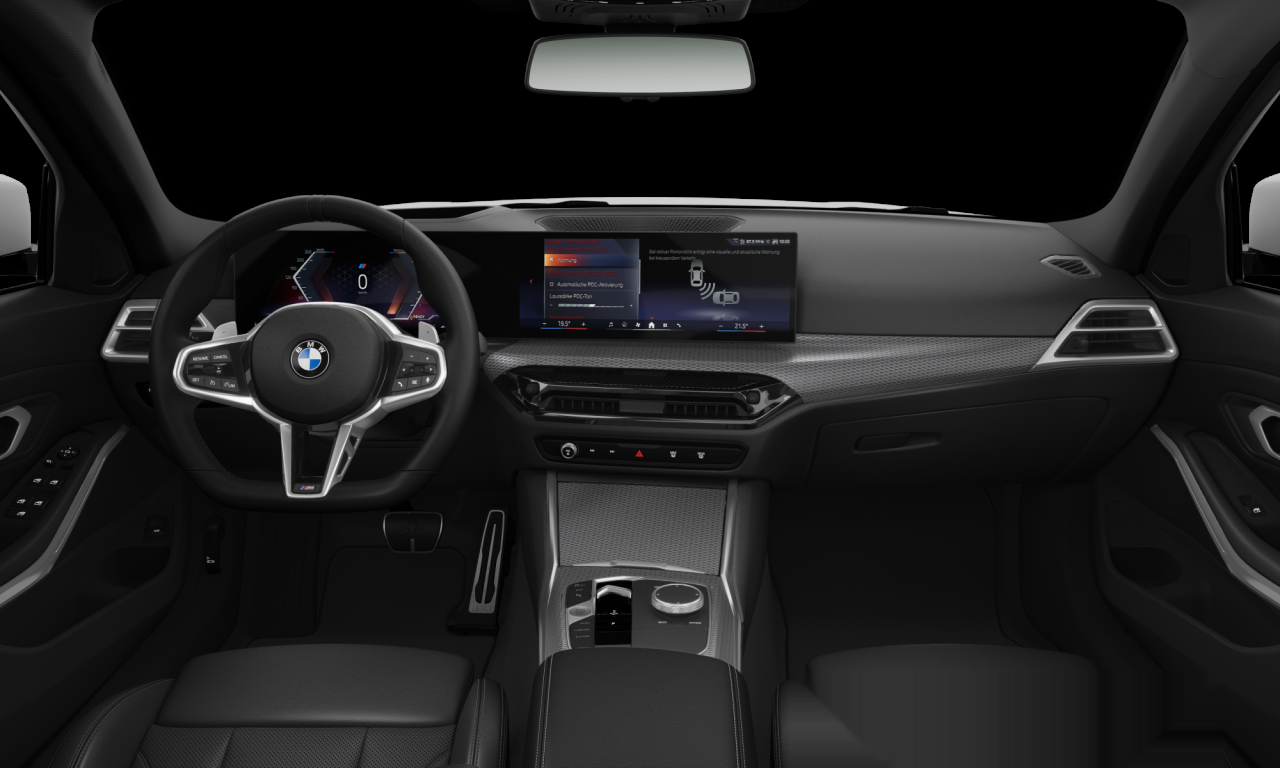 Interior of BMW 320d (G20 (MUE)), VIN WBA38FU0708F79234