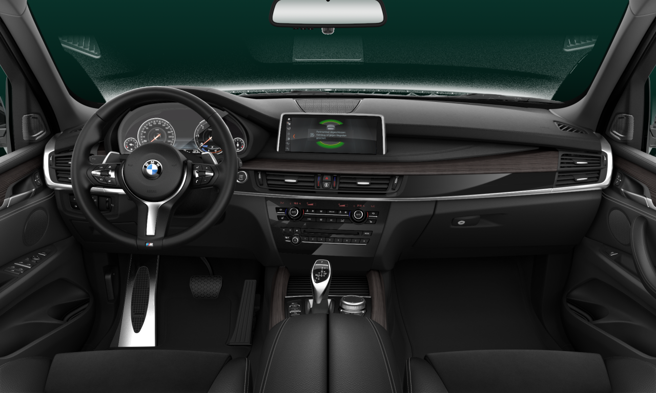 Interior of BMW X5 xDrive40d (F15), VIN WBAKS610800N70958