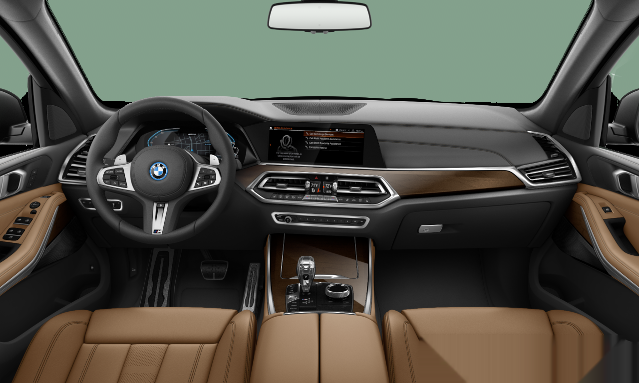 Interior of BMW X5 xDrive45e (G05), VIN 5UXTA6C02N9M67205