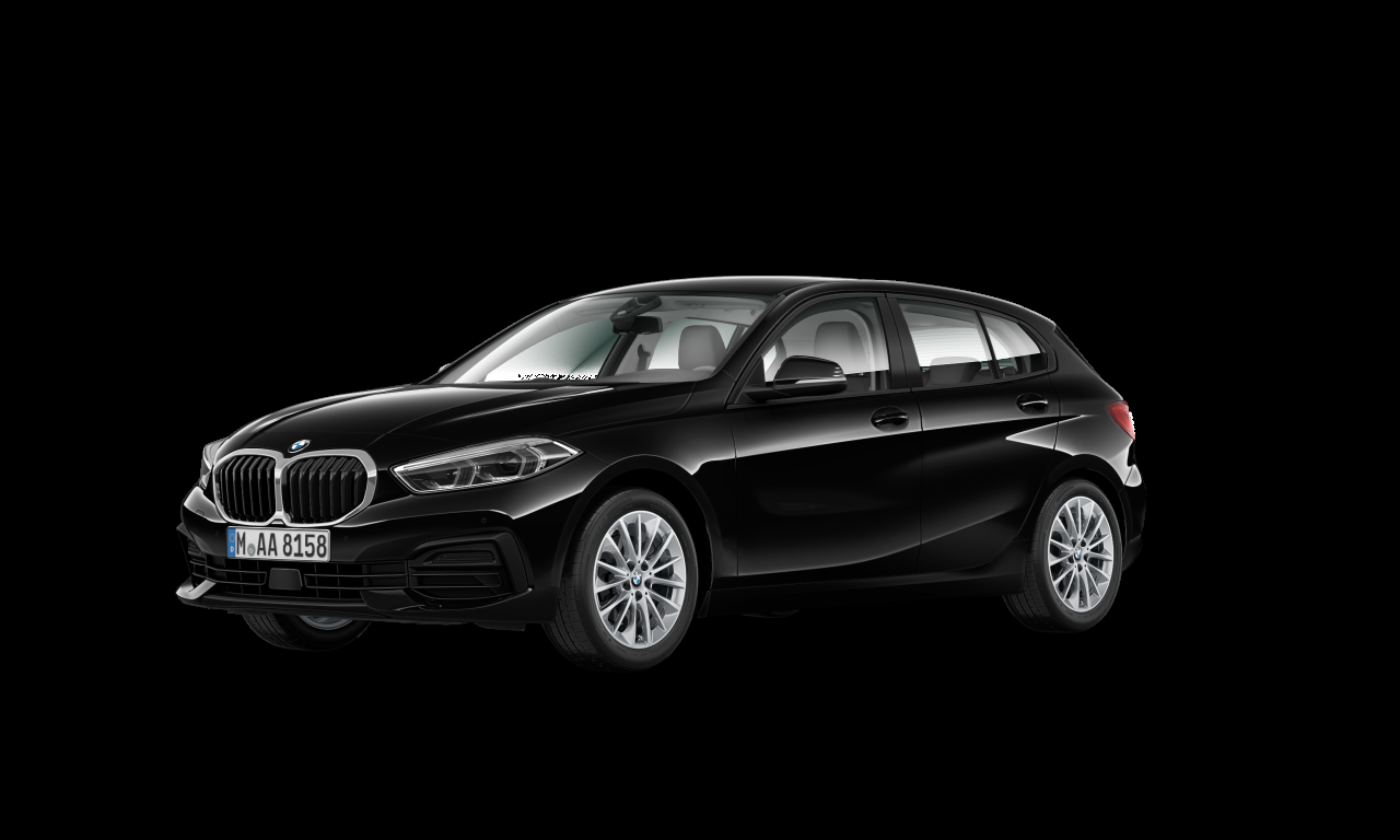 Exterior of 2020 BMW 118i (F40), VIN WBA7K310505R90099