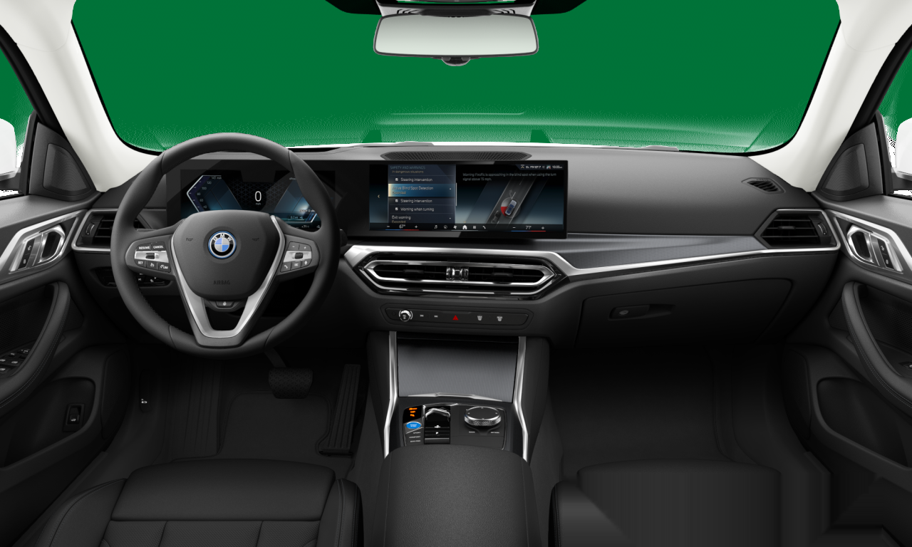 Interior of BMW i4 eDrive35 (G26), VIN WBY43AW08RFS74593
