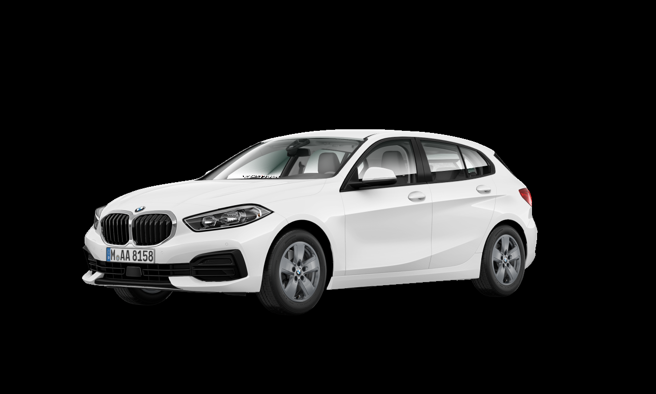 Exterior of 2020 BMW 118i (F40), VIN WBA7K310107H54055