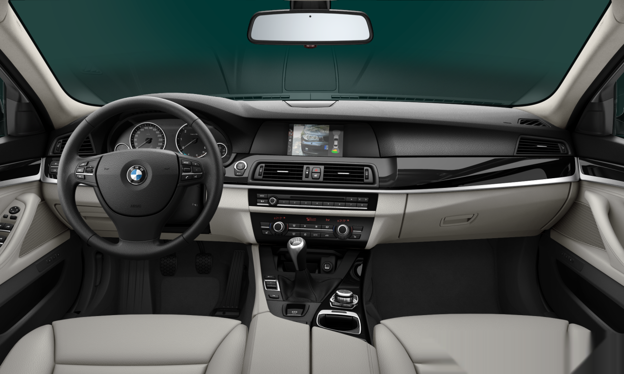 Interior of 2012 BMW 520d (F10), VIN WBAFW12080DY97666
