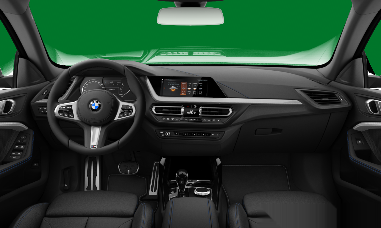 Interior of BMW 218i (F44), VIN WBA11AK0807F70789